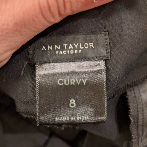 Ann Taylor curvy black dress pants - Picture 4 of 6